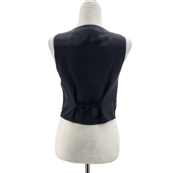 Vintage CLIO International Children Tapestry Vest Womens Petite PS - Picture 5 of 11